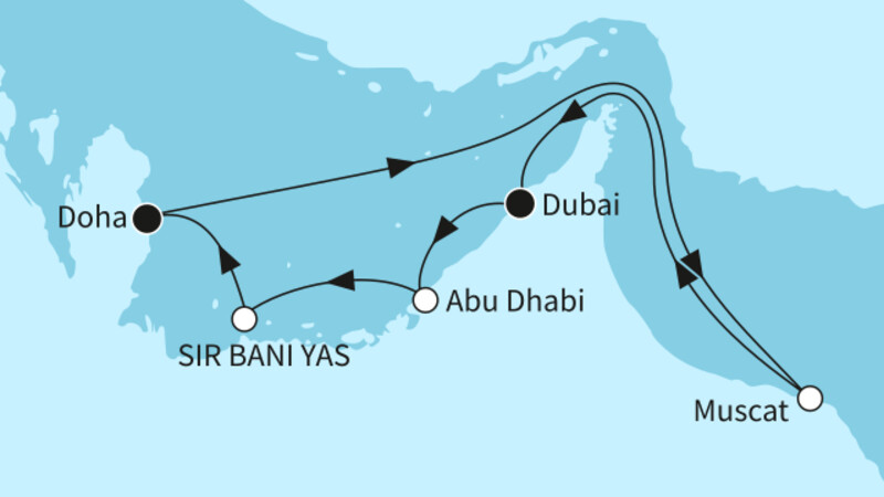 9 Nächte - Zauber des Orients - ab/bis Dubai 9 Nächte - Zauber des Orients - ab/bis Dubai