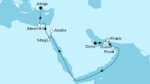 Doha bis Östliches Mittelmeer