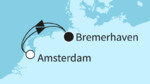 3 Nächte - Kurzreise mit Amsterdam - ab/bis Bremerhaven