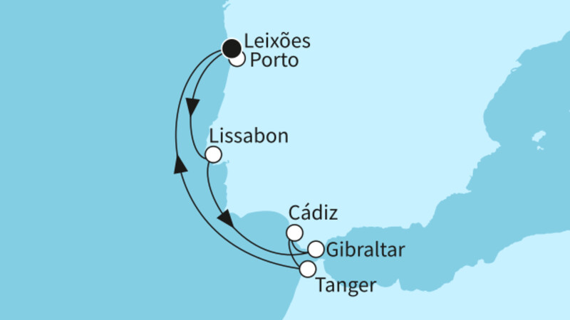 7 Nächte - Sommerzeit an der Westküste - ab/bis Leixoes 7 Nächte - Sommerzeit an der Westküste - ab/bis Leixoes