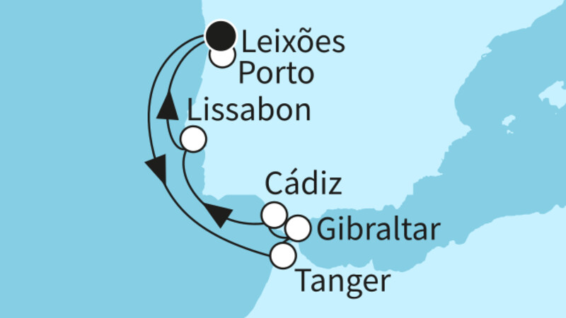 7 Nächte - Sommerzeit an der Westküste - ab/bis Leixoes 7 Nächte - Sommerzeit an der Westküste - ab/bis Leixoes