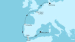 9 Nächte - Europas Westküste - ab Palma/bis Hamburg